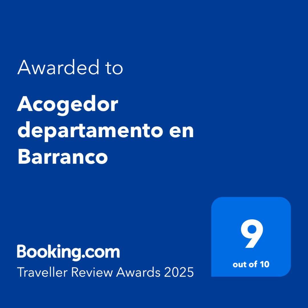Апартаменты Acogedor Departamento En El Centro De Barranco Лима Экстерьер фото